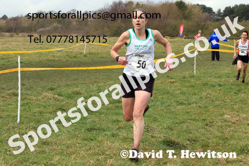 Womens and Mens 65+ in the 2023 BMAF Cross Country Champs., Wallsend. Photo: David T. Hewitson/Sports for All Pics